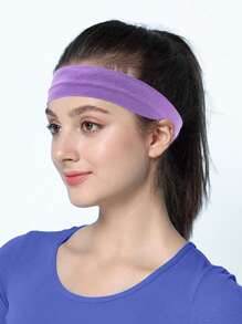 20 pièces Bandeaux unisexes, convenant aux cheveux courts et longs. Bandeaux simples avec haute élasticité. Bandeaux en tissu doux pour le sport, le yoga et l'entraînement. Ces accessoires de cheveux conviennent aux activités quotidiennes comme le yoga, la course, le fitness, etc. Bandeaux de sport de couleur unie, décontractés et de style urbain en polyester. Convient pour toutes les saisons Bandeau turban Bandeau de transpiration