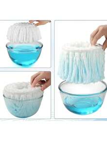 DeTODO Repuesto Microfibra Trapeador Mop Mechudo Limpieza Hogar - Blanco - Ver 7