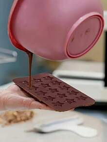 1pc/2pcs Silicone Star Chocolate Mold -15 Cavities, DIY Baking&Ice Tray, Suitable For Candy And Chocolate, Ice Cubes, Soap - Multicolor - View 6