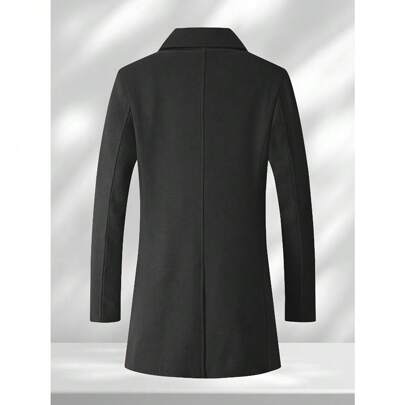 Local Warehouse- Suit Mature Handsome Men Wear Suitable For Going Out To Play Friends Party Mature Men Spring And Autumn Winter Coat Wool Blend Conten