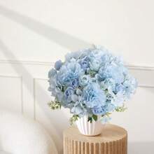 1/3PCS Artificial Roses Flowers Bouquet Silk Hydrangea Wedding Decoration, Home, Dining Room, Bedroom, Vase Decoration, Holiday Birthday Party Accessories, Wedding Scene Scenery Decoration, Flowers, Valentine's Day Gifts, New Year DIY Materials