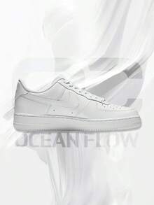 Nike Air Force 1 Low '07 White– Men's Lifestyle Sneakers – Shoes For Man -Vintage-Spring & Summer-Inspired Running Shoes, Shock-Absorbing Comfort, Gym To Streetwear Casual Wear-Mother's Day Gifts-Father's Day Gift–CW2288 111 - Trắng/Trắng - Xem 2