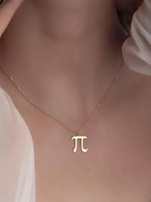 Pi Necklace Math Pendant Pi Number Geek Fashion Jewelry, Ideal Gift For Math Lovers, Teacher Gift, Science Gift