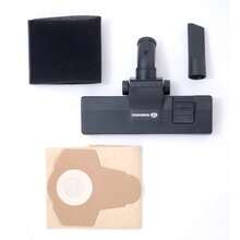 Aspiradora de polvo y agua Daewoo 2Hp 1000w Davc90-20L - Naranja - Ver 4