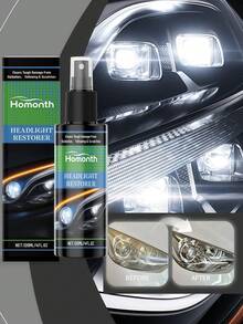 Spray de limpieza de faros del coche - Mantenimiento de faros del coche, limpia, pule y abrillanta los faros