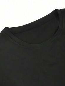 Steven Rhodes T-Shirt - Magical Garden Official Black Short Sve Tee 4 Sizes  Relaxed Fit Neutral Style T-Shirts,Outfit Combination,All-Day Wear - Black - View 3
