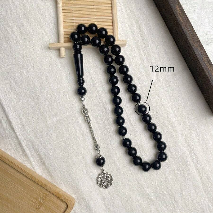 1pc 33 Beads Candy Color Acrylic Prayer Beads Bracelet For Daily Prayer - Multicolor - View 1
