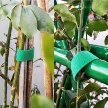1 Roll/Bag Green Garden Twine Plant Tie Nylon Plant Bandage Garden Hook Loop Bamboo Rattan Wrap Support Garden Accessories