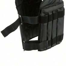 1pc Weighted Vest For Running & Fitness (Vest Only), Maximum Load Capacity 35 Kg (Weights Not Included), Gym, Sport, Gym, Home Exercise, Sport Accessories, Gym Accessories, CrossFit Accessories