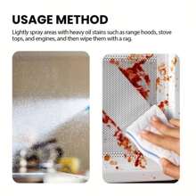 Kitchen Heavy Duty Cleaner, Antibacterial Multi-Purpose Cleaning Spray, Suitable For Kitchen, Countertops, Ovens, And Appliances