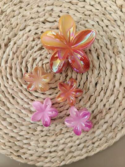 2/3pcs New Bright Surface AB Colorful Plumeria Color Match Grip And Grip, Sweet Flower Disc Hair Accessories Hair Claw, Hair Accessories Hair Tools, Beauty Accessories, Curly Hair Accessories,Hair Accessory,Hair Accessories,Hair Accessories Fall,Travel,Hair Tools,Accessories Women,Hair Stuff,Fall,Hair Accessories Travel,Hair Accessories,Accessories Women,Hair Accessory,Hair Accessories Women,Hair Tools,Hair Stuff,Stuff,Beauty Accessories,Gifts,Travel,Gifts For Women,Hair Stuff,Stocking Stuffers