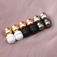 1 par/4 pares de broche de perla invisible con cierre magnético premium para mujeres - Pasador magnético antideslizante para el cuello de verano para fijar la ropa y realzar los atuendos