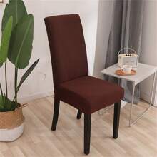 1 Stück fester, dehnbarer Stuhlbezug für Esszimmerstühle, Stuhlschutz geeignet für Wohnzimmer, Hotelspeisesaal, Küche, Heimdekoration