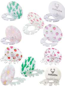 Estante adhesivo para cepillos de dientes, soporte para cepillos de dientes montado en la pared para el baño, almacenamiento plegable de cinco agujeros, soporte para pasta de dientes y cepillos de dientes, estante de almacenamiento multifuncional que puede guardar maquinillas de afeitar y bolas de baño, ahorra espacio en el mostrador, accesorios de baño