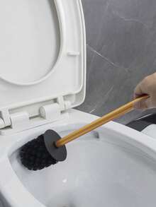 Stainless Steel Gold Toilet Brush And Holder Set Brushed Gold Bathroom Accessories Toilet Bowl Brush And Holder Bathroom Toilet Brush Brushed Gold Toilet Handle Toilet Brush,Bathroom - Gold - View 8