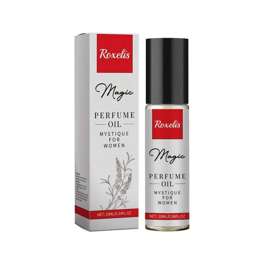 Roxelis Charm Pure Perfume Oil Cologne Pheromone Romantic Fragrance Lasting Fragrance Portable Vial Perfume - 10ml - Xem 1