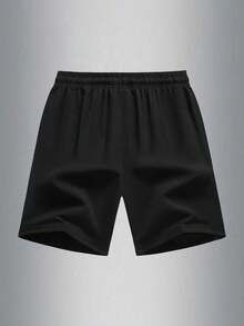 3 件套男士夏季冰丝短裤，运动户外跑步健身 5 英寸工装短裤