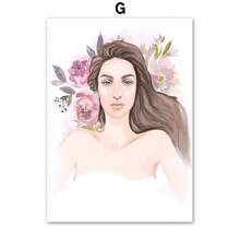 1pc Wall Arts Posters Optional Frame Modern Quotes Education Letter Color Shape Bohemian Children's Room Poster Nordic Wall Art Printing Canvas Painting Picture Baby Room Decoration, Frameless ,Wall Art With Frame