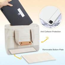 Bolso de lona con múltiples bolsillos para mujer, elegante y espacioso bolso bandolera, duradero, de gran capacidad, versátil, con cómoda correa de hombro y compartimentos organizados.