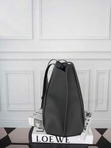 2025 Large Capacity Tote Bag For Women, Retro Style Versatile Small Shoulder Bag - Black - View 4