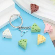 10/20 chiếc Mặt dây chuyền nhựa hình bánh mì nướng và đĩa chuối hoạt hình dễ thương - Trang sức thực phẩm mini, Hoa tai, Vòng cổ, Móc khóa - Quà tặng sáng tạo cho người yêu ẩm thực, Thiết kế tinh tế, Tay nghề thủ công tinh xảo - Nhiều màu - Xem 6