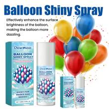 100ml Balloon Spray, It Enhances The Atmosphere Of Balloons And Has A Long-Lasting Effect, Creating A Textured Spray. Balloon Spray Enhances The Shine Of Balloons With A Long-Lasting Effect.