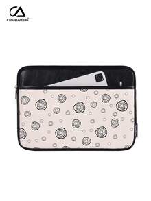 canvas artisan Printing Shockproof Laptop Bag Computer Bag PU Laptop Sleeve Case Compatible With MagicBook Matebook - Multicolor - View 8