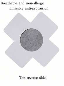 1 Pair Of Disposable Milk Patches With No Trace And Anti-Protrusion Points, Cross-Shaped Chest Patches And Letter Patches, Customizable Chest Patch Text Content, Summer, Birthday, Anniversary, Living Room, Bedroom, Colorful Customization, Personalized, Unique, Customized Treasure Discovery, Personalized Gift