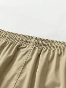 Workwear Shorts For Men: Thin And Loose-Fit American-Style Casual Pants With Big Pockets, Bermuda Shorts For Men's Streetwear