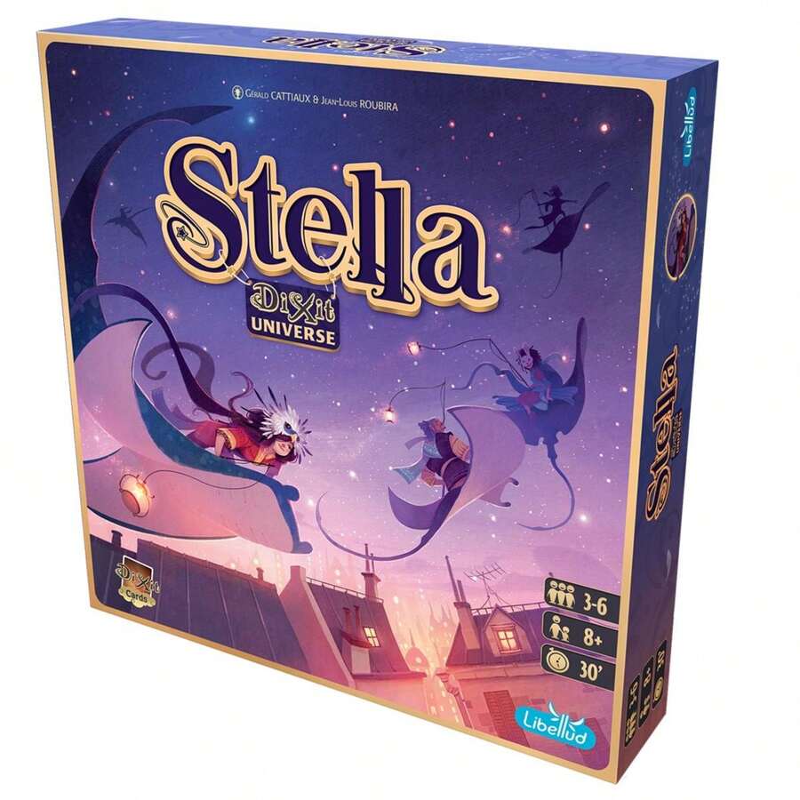 asmodee Stella Dixit Universe - Juego de Mesa de Imaginación y Creatividad - Una Nueva Manera de Jugar a Dixit - A Partir de 8 Años - De 3 a 6 Jugadores - 30 Minutos por Partida - Español - ✅ Entrega 48/72 h - Multicolor - Ver 1