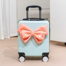 14-Inch Multi-Functional Carry-On Luggage With Cup Holder, Spinner Wheels, Travel Suitcase With Lock, Portable Cabin Trolley Case, Suitable For Spring & Autumn Flights Vacation Travel Accessories Summer Travel Essentials Bag For School School Accessories School Stuff