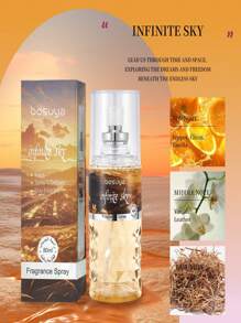 1 pieza de 80ml Spray de fragancia, fragancia de larga duración, desodorante de ropa, difusor de aroma para decoración del hogar, perfecto para el Body y el cabello, regalo ideal para fiestas...