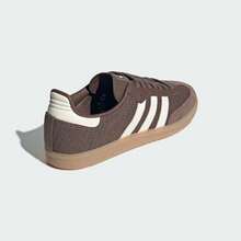 Adidas Originals Giày thể thao nữ hàng ngày giản dị SAMBA OG cổ thấp JI3184 - màu nâu - Xem 3