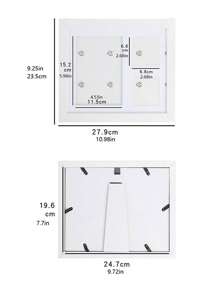 1pc DIY Pet Paw Print Photo Frame, Dog, Cat And Pet Paw Print Souvenir Kits And Picture Frame Souvenirs Paw Print Clay Molds, Pet Paw Pattern Memorial Set Gift