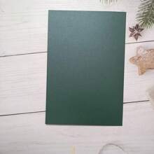 10 peças Convites de Casamento Vazados na Cor Verde, 18,5 cm x 12,5 cm