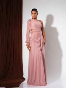 Bridesmaid Dresses - Rosé With Shine - View 3