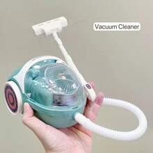 儿童厨房电器玩具套装，逼真的家用烹饪玩具适合 3 岁以上儿童，包括榨汁机、咖啡机、洗衣机、吸尘器、面包机、搅拌机、烤箱、饮水机，是送给男孩和女孩的绝佳礼物