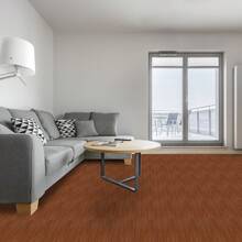 Lospitch PVC Self-Adhesive Floor Tiles - 30x30 Cm, 1/2/3/4/5 M², 11/22/33/44/55 Tiles, For Underfloor Heating, Black/Grey Marble & Wood Color - 木色木紋 - 查看 7