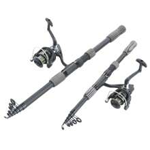 2,1 m-3,6 m ieftin mini scurt mare pescuit lansetă opțională rolă momeală filare carbon telescopică lansetă rapidă Long Shot păstrăv lac mare pește lansete multifuncționale de călătorie