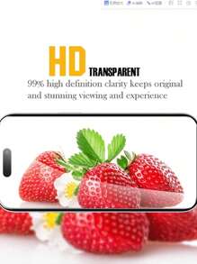 Set de 3 protectores de pantalla HD Clase A+ compatibles con 16E/ 16/ 16 Pro/ 16 Plus/ 16 Pro Max/15/14/ 13 Mini/12/ 11/XS/6/7/8 Plus, película transparente HD ultra fina de vidrio templado para protección de pantalla de teléfono móvil, amigable con fundas de teléfono