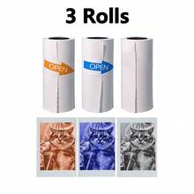 彩色照片打印机、带卷筒打印纸的无墨蓝牙热敏打印机、图片生成器、打印盒、便携式笔记打印机、日记本、备忘录、礼品 - 彩色 - 查看 16