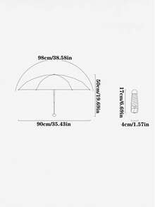1 pezzo Mini ombrello parasole, ombrello multiuso per sole e pioggia, adatto come regalo per le vacanze, con protezione UPF50+ e anti-pioggia