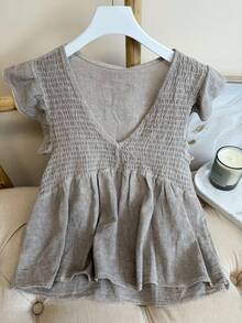 Women T-Shirts - Màu be - Xem 1