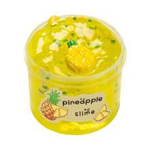 2.37oz Fruit Crystal Clear Slime Jelly Mud - Cherry, Peach, Avocado & Pineapple Flavors | Non-Sticky Soft Jelly Clay Scented Slime Toys For Party Christmas Birthday Gift
