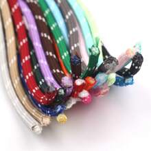 22 Farben, 5mm Paracord Seil, 5 Stücke/Set, für DIY Basteleien wie Schlüsselanhänger, Taschen, Perlen, Handyschlaufen, Schmuckzubehör