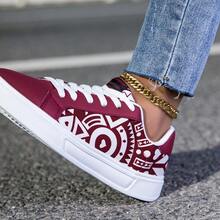 Women's Sneakers, Casual Sports Sneakers For Men, Breathable Versatile Skateboard Shoes, Women's Athletic Shoes, Graffiti Uppers, Size 36-45