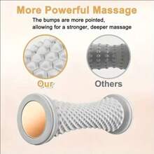 1 Rodillo de masaje de pies Yoga Rodillo de fascia plantar para uso doméstico Tabla de acupresión para relajación muscular profunda Rodillo de masaje de pies Accesorios de gimnasio para masaje muscular