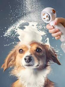 جهاز تفريغ رغوة جديد للحيوانات الأليفة، صانع رغوة كهربائي لشامبو القطط والكلاب، تشغيل بلمسة واحدة، إنتاج رغوة تلقائي، فقاعات دقيقة للتنظيف الشامل، حجم رغوة قابل للتعديل، منخفض الضوضاء، صديق للحيوانات الأليفة