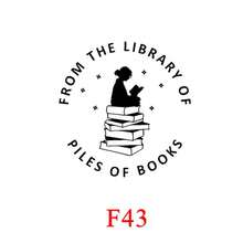 Personalisierter Buchprägestempel (1 Stück), individueller Buchprägestempel, Prägestempel "Aus der Bibliothek", Geschenk für Bücherliebhaber, Bibliotheksprägestempel, Logoprägestempel, personalisierter Hochzeitsprägestempel, Papierprägestempel, Valentinstagsgeschenk, Handprägestempel, multifunktional, dekorativ, wiederverwendbar, modern, bunt, niedlich, Vintage, Cartoon, Kawaii, individuell, personalisiert, einzigartig, maßgeschneidert, für Mitarbeiter, Kunden, Studenten, für Büro/Arbeit/Schule, Bürodekoration