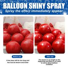 100ml Balloon Spray, It Enhances The Atmosphere Of Balloons And Has A Long-Lasting Effect, Creating A Textured Spray. Balloon Spray Enhances The Shine Of Balloons With A Long-Lasting Effect.